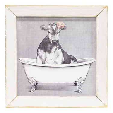 Bathing Bertha Framed Print - The Fox Decor